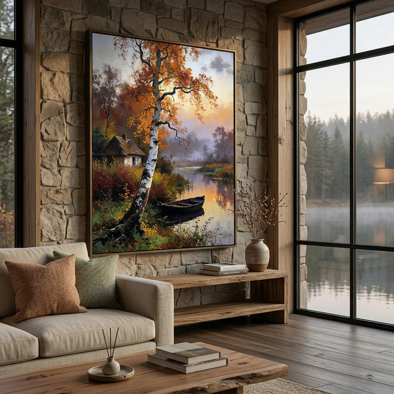 Artwork in Quiet Interior