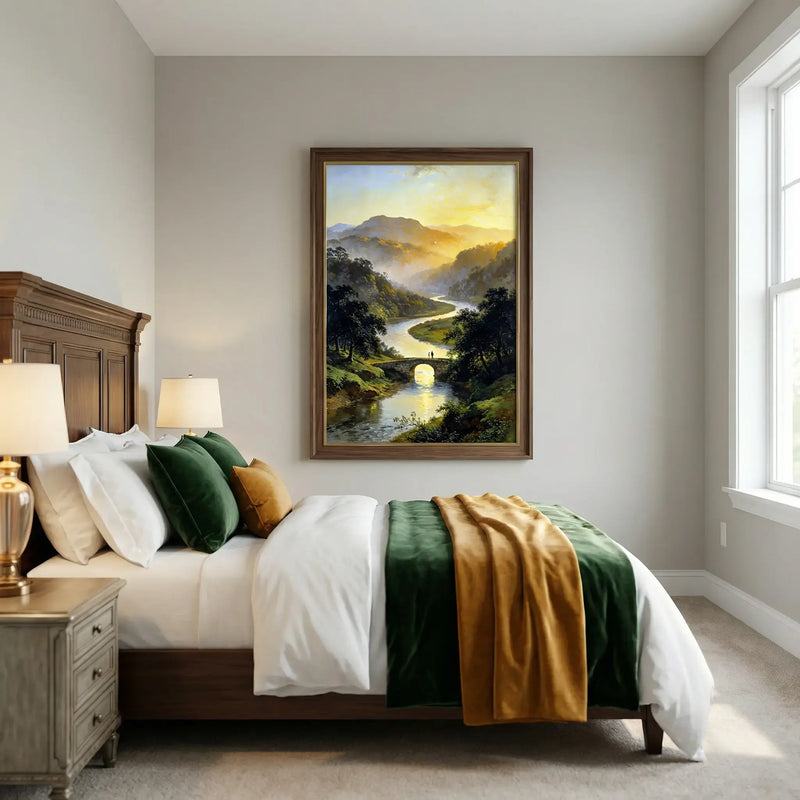 Artwork in Quiet Interior