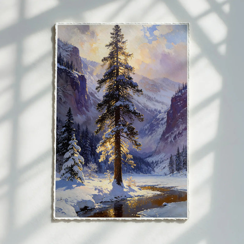Artwork in Reflective Corner