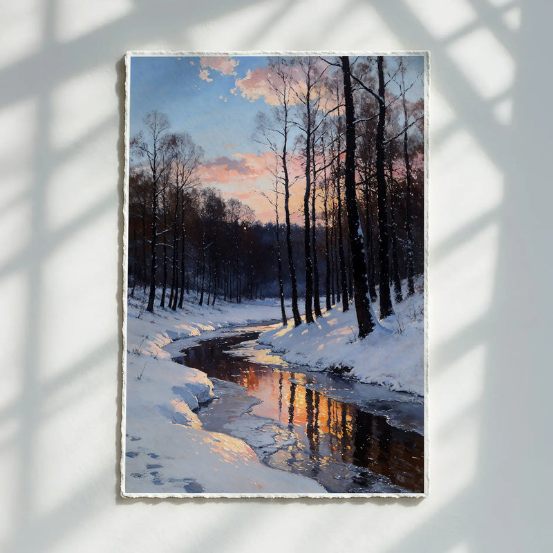 Artwork in Reflective Corner