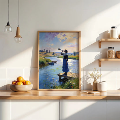 Dinner Horn - Art Academi - Poster