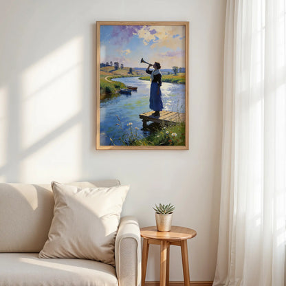 Dinner Horn - Art Academi - Poster