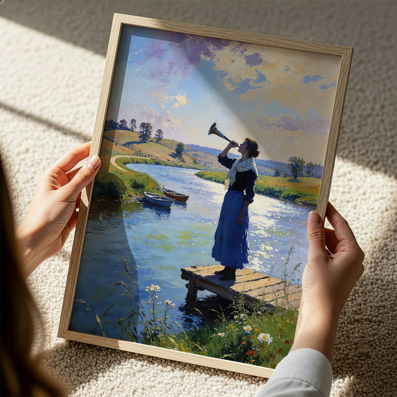 Artwork in Quiet Interior