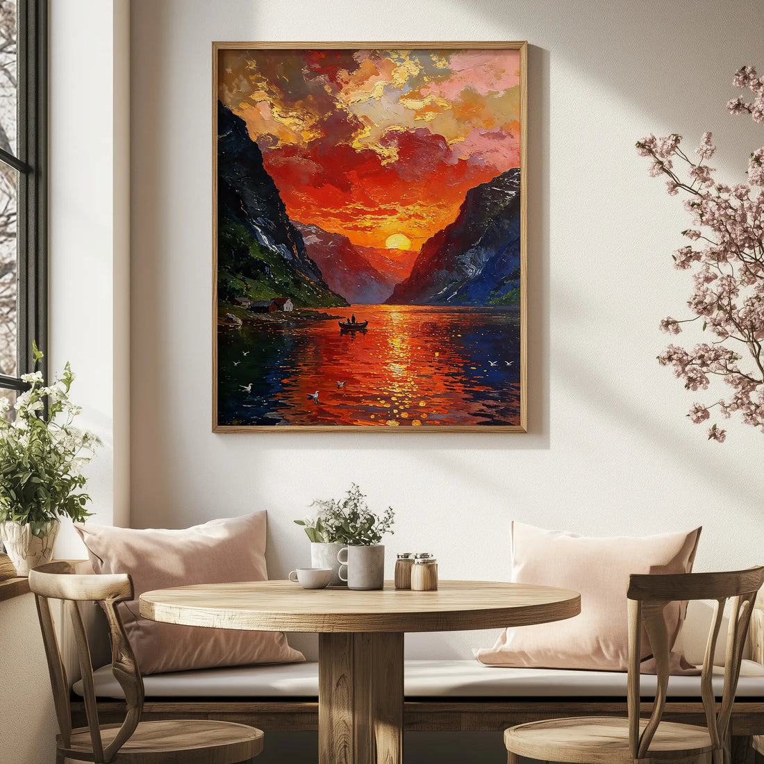 Red Fjord - Art Academi - Poster