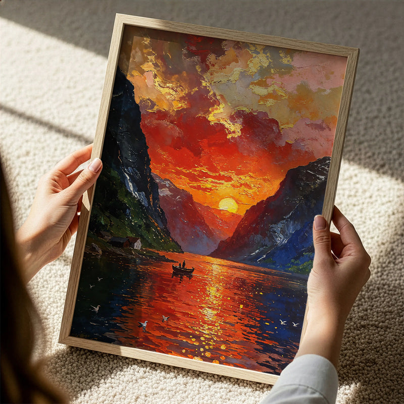 Artwork in Quiet Interior