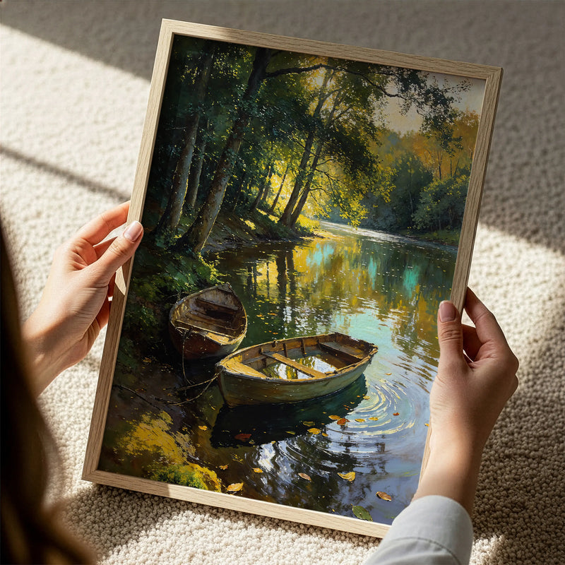 Artwork in Quiet Interior