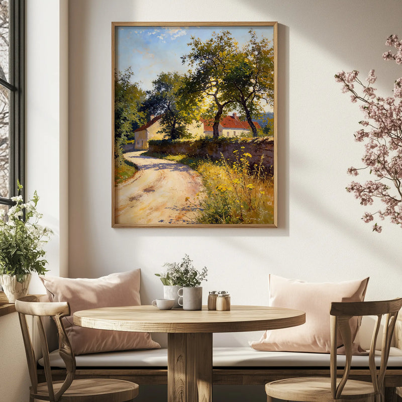 Artwork in Quiet Interior