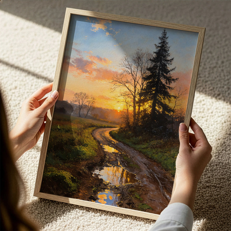 Artwork in Quiet Interior
