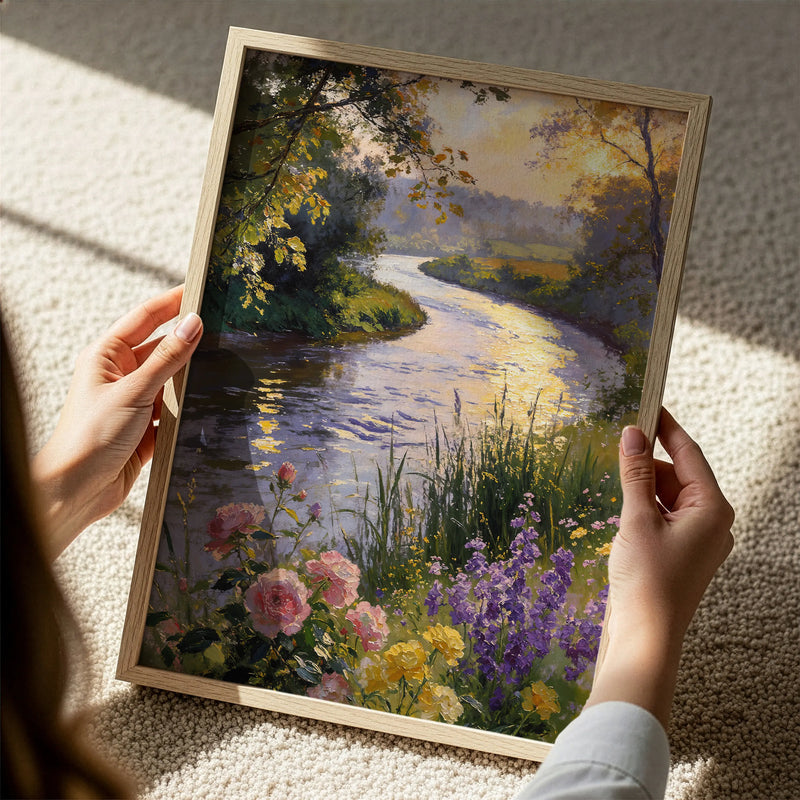 Artwork in Quiet Interior
