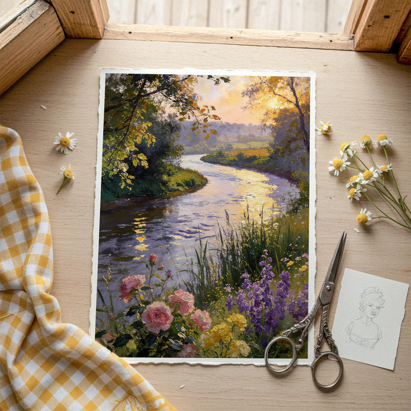Eglantine Fine Art Print Detail