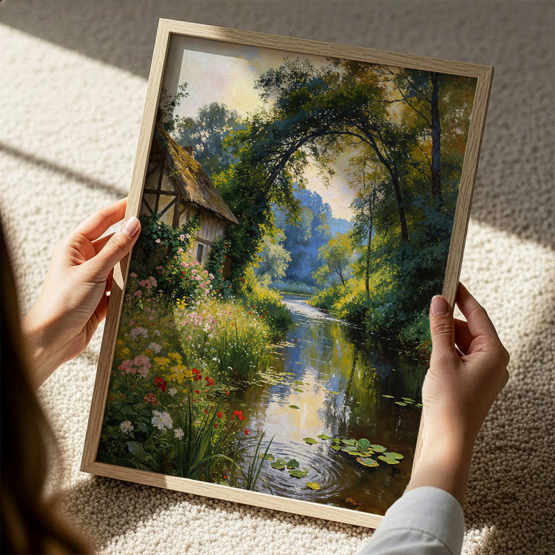 Artwork in Quiet Interior