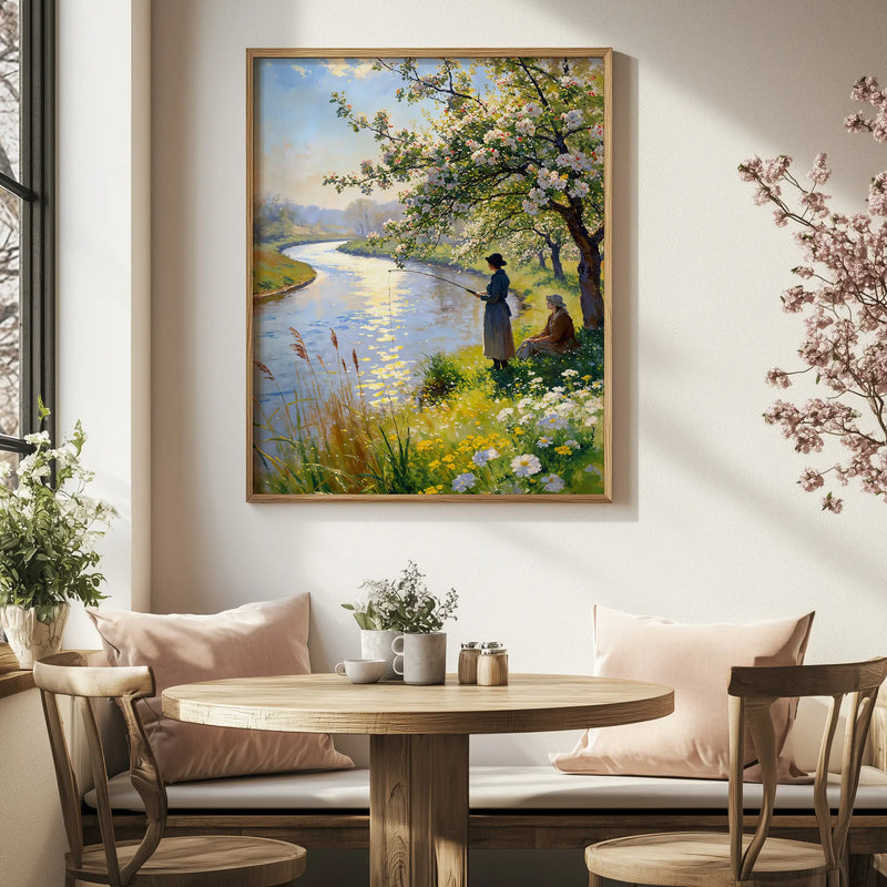 Artwork in Quiet Interior
