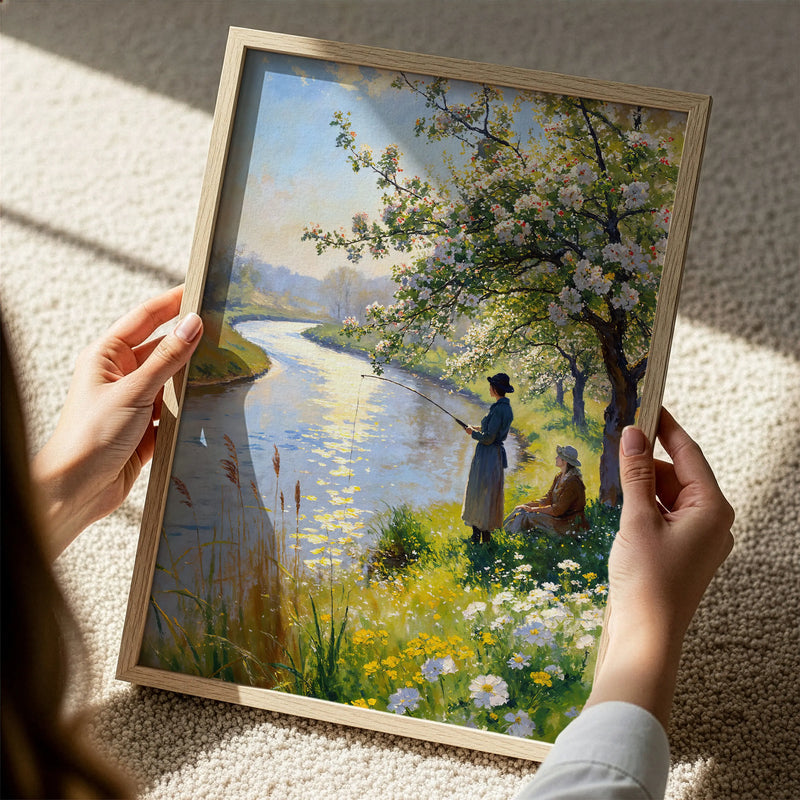 Artwork in Reflective Corner