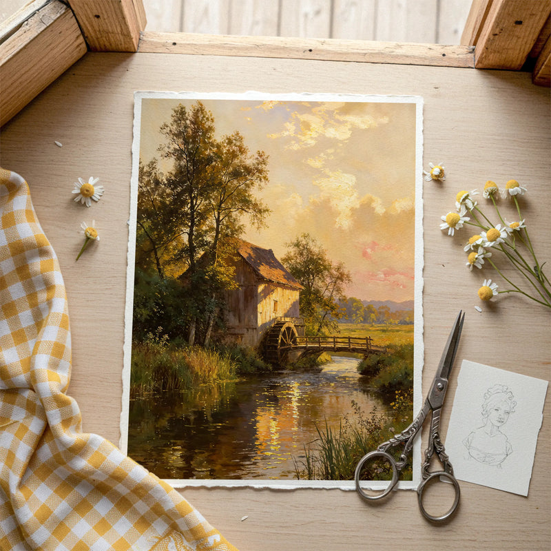 The Miller Fine Art Print Detail
