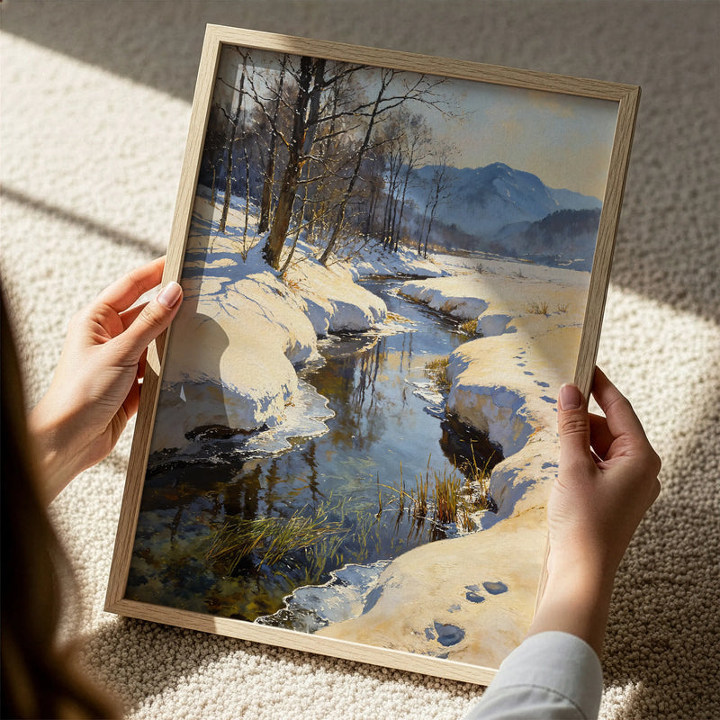 Artwork in Quiet Interior