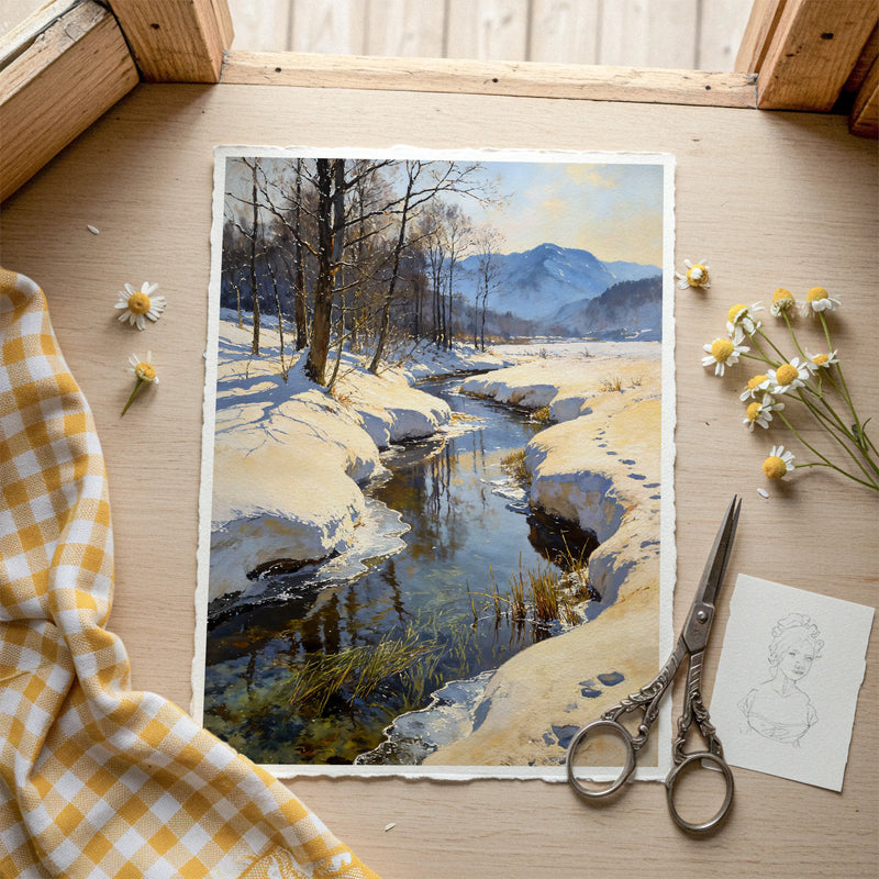 Foot Steps Fine Art Print Detail