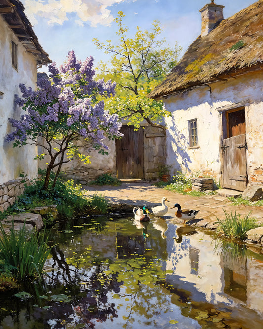 Backyard II - Art Academi - Poster