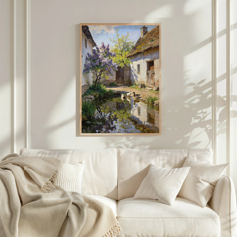 Artwork in Quiet Interior