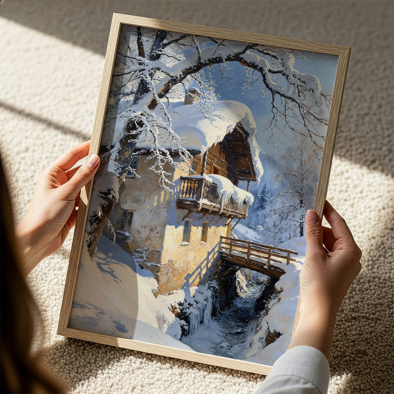 Snow White Fine Art Print Detail