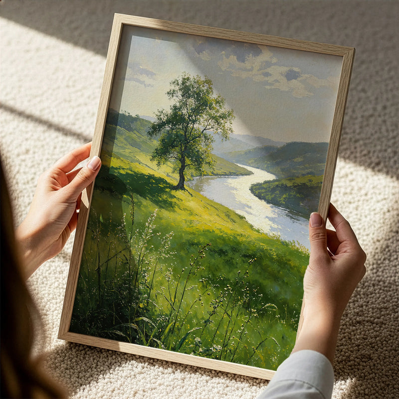 Artwork in Quiet Interior