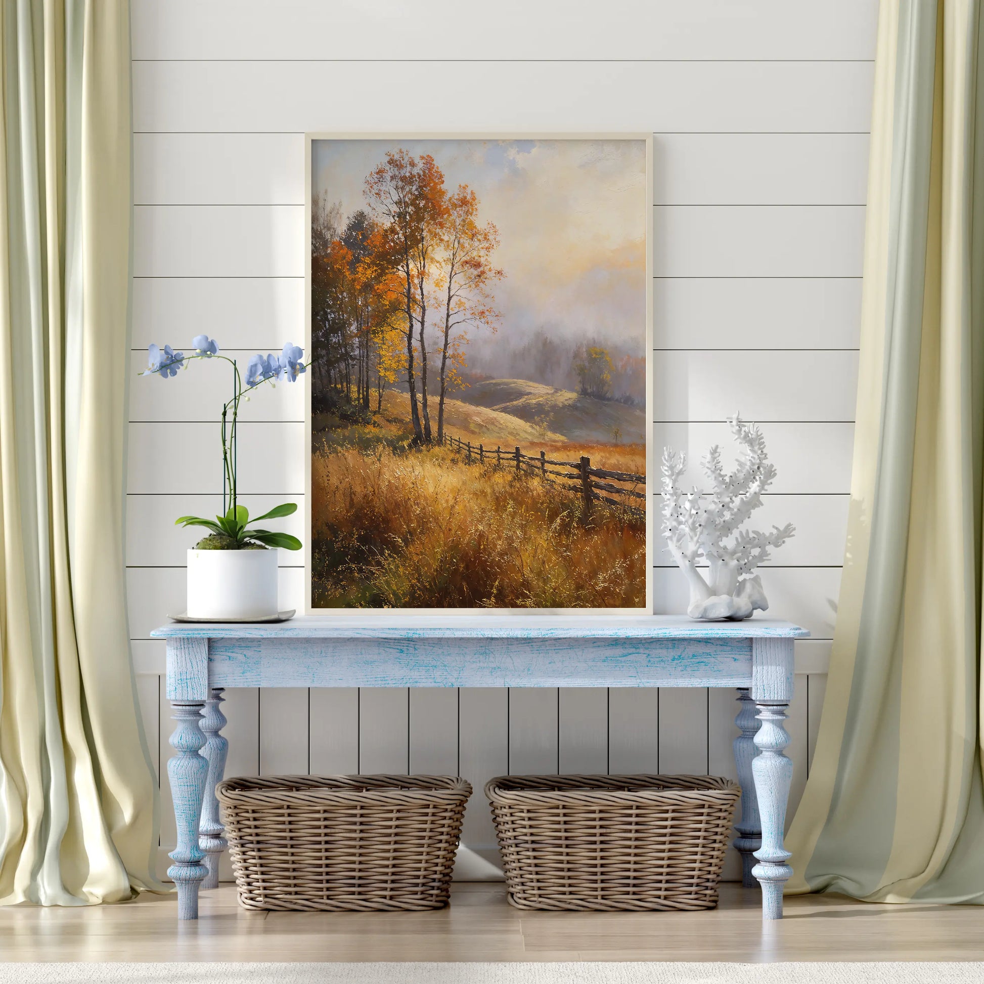 Hills of Gold - Art Academi - Poster