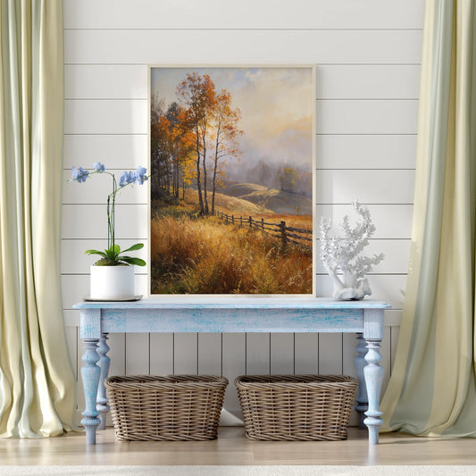 Hills of Gold - Art Academi - Poster