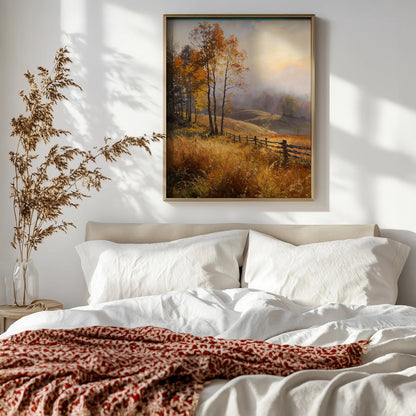 Hills of Gold - Art Academi - Poster