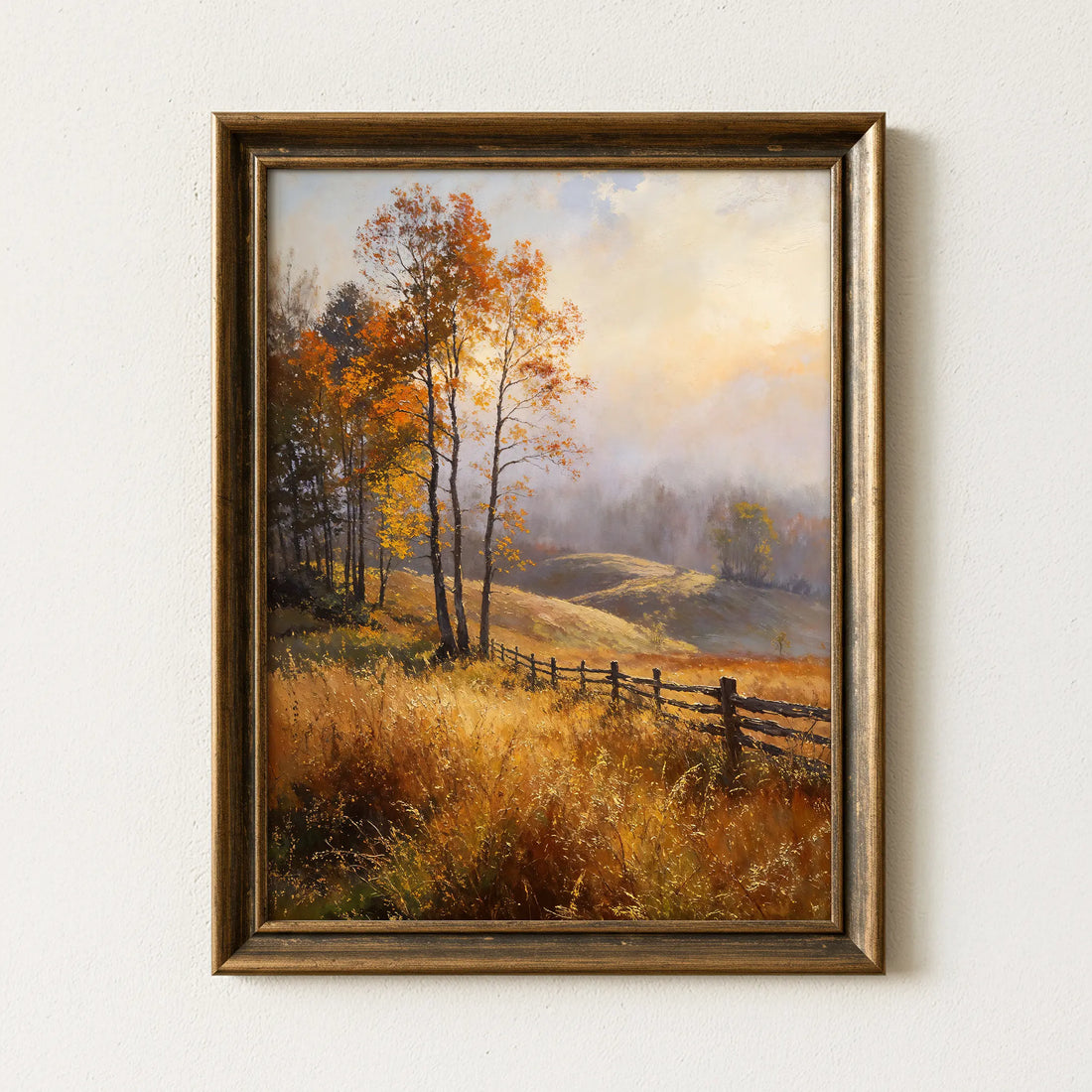 Hills of Gold - Art Academi - Poster