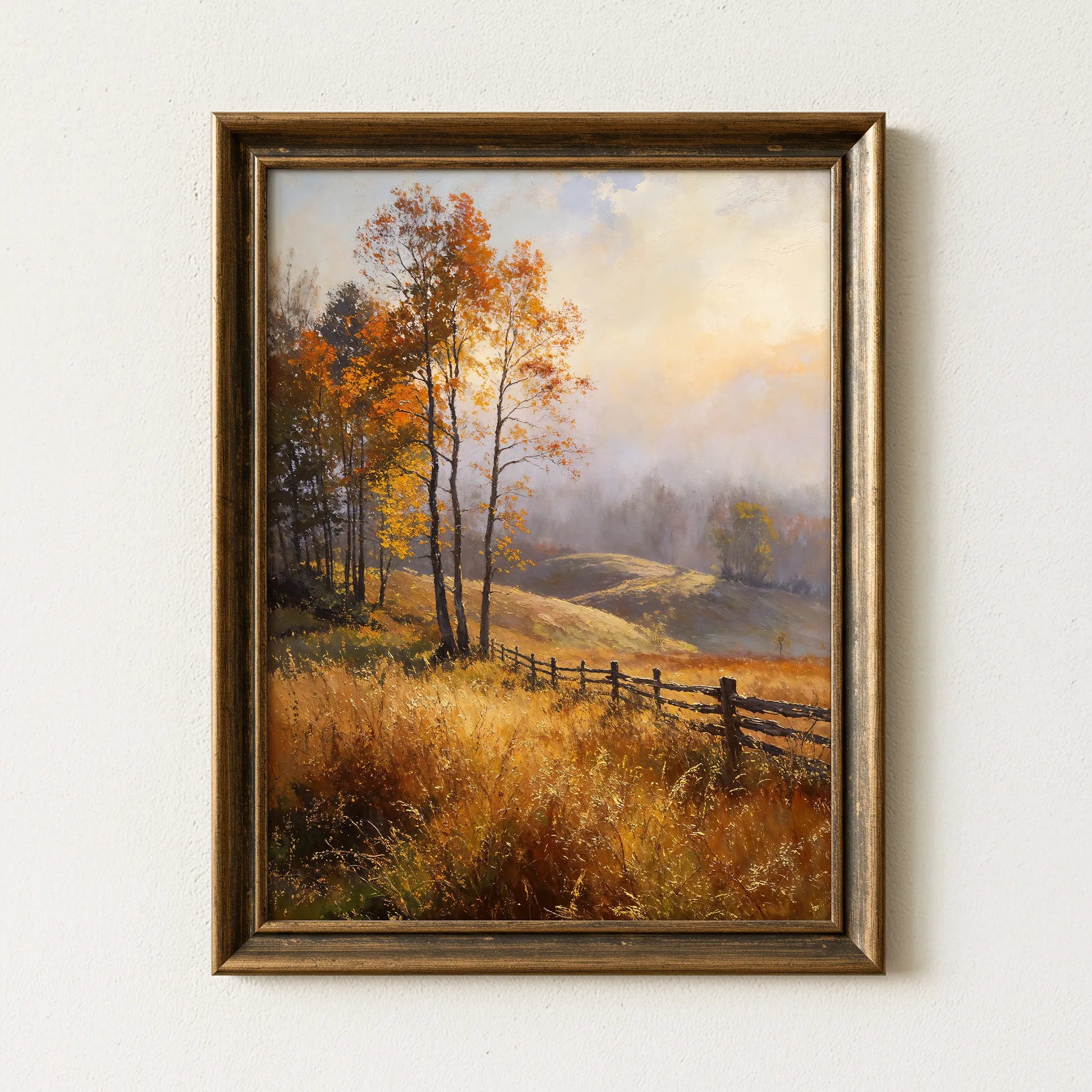 Hills of Gold - Art Academi - Poster