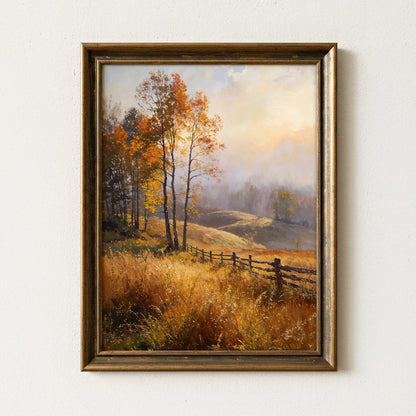 Hills of Gold - Art Academi - Poster