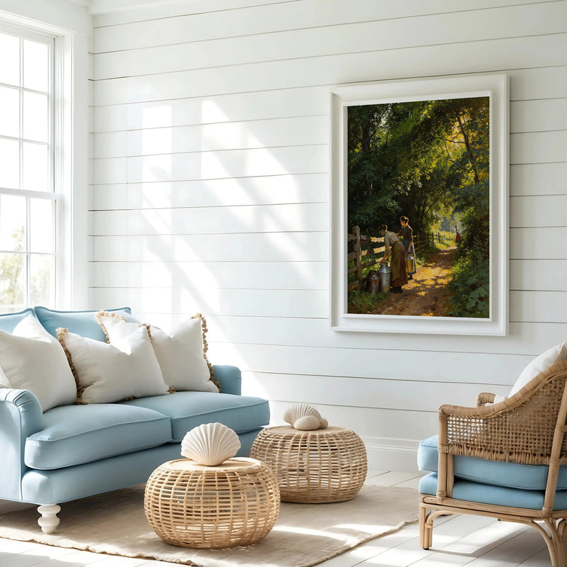 Artwork in Quiet Interior