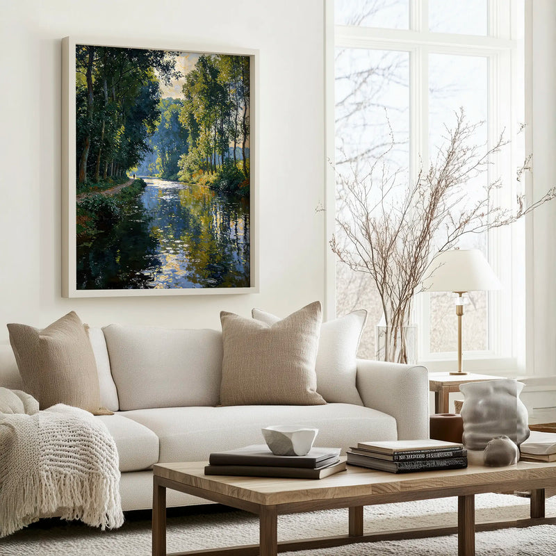 Artwork in Quiet Interior