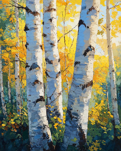 Birches & Aspens...