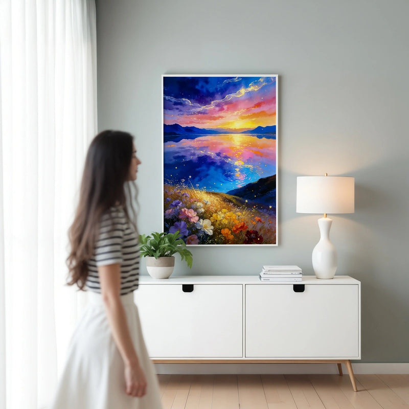 Artwork in Quiet Interior