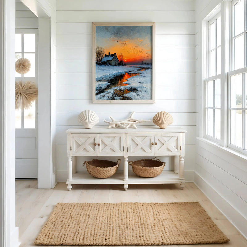 Artwork in Quiet Interior