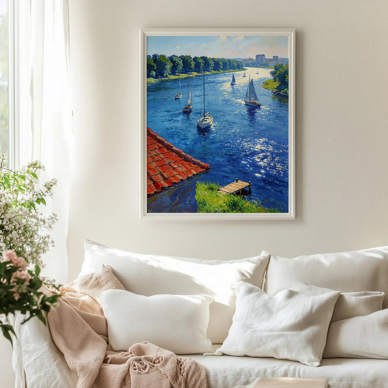 Artwork in Quiet Interior