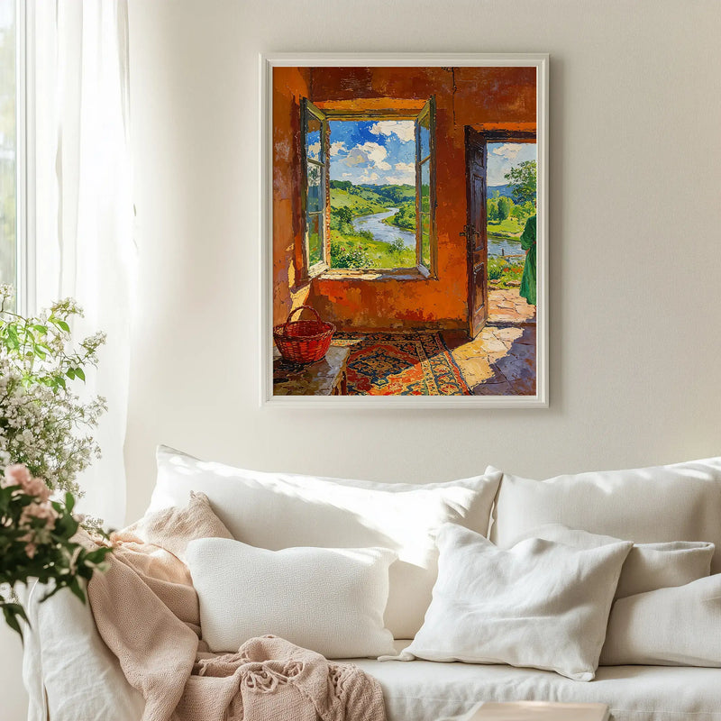 Artwork in Quiet Interior