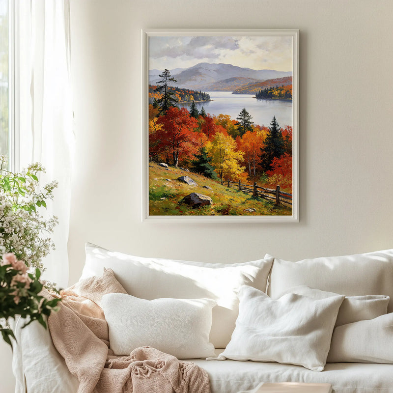 Artwork in Quiet Interior