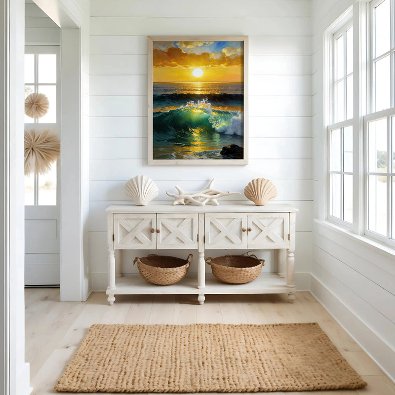 Break of Tide II Fine Art Print Detail