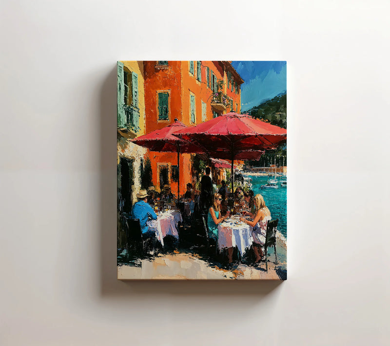 Artwork in Reflective Corner