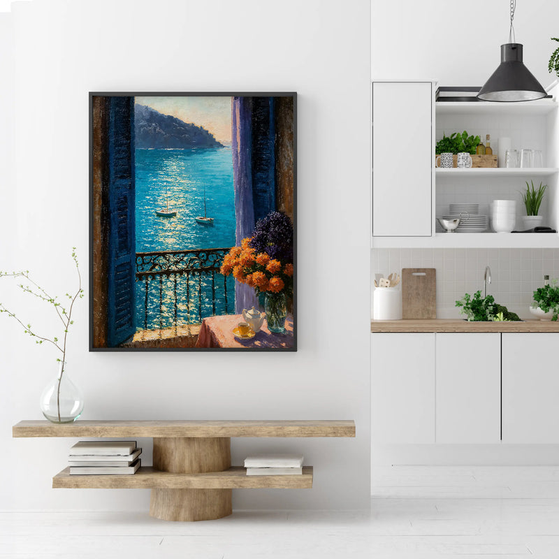 Artwork in Quiet Interior