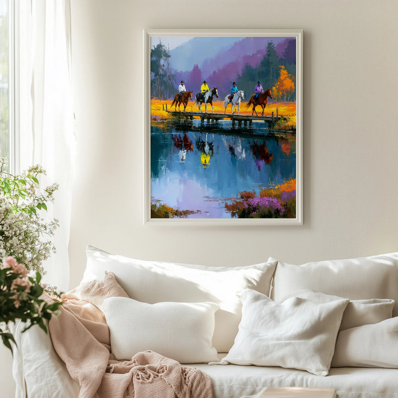 Artwork in Quiet Interior