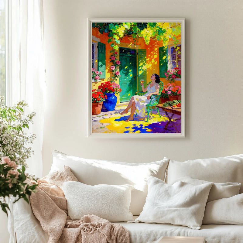 Artwork in Quiet Interior
