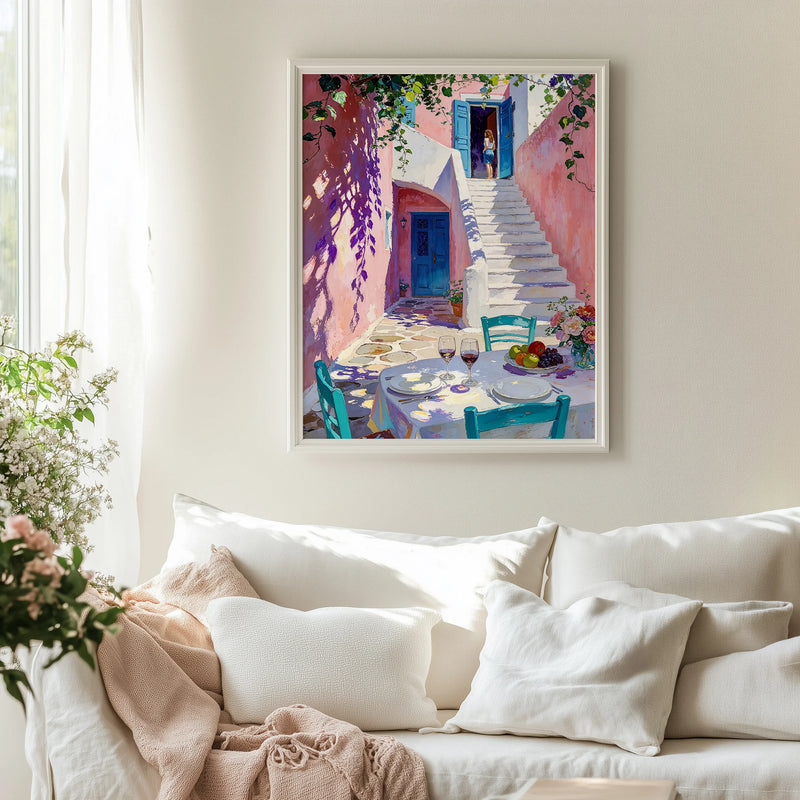 Artwork in Quiet Interior
