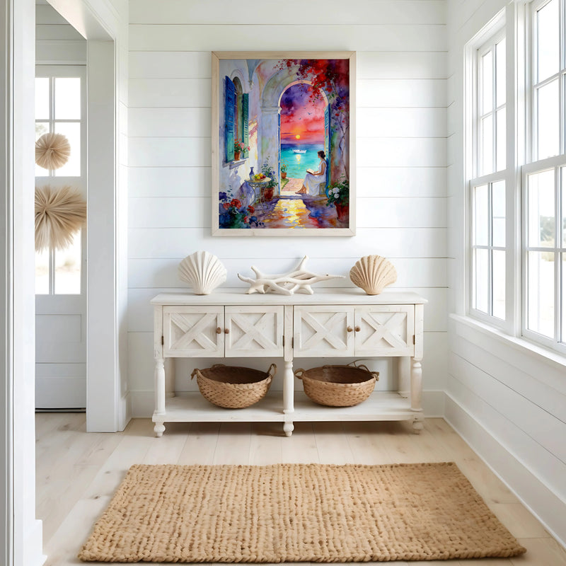 Artwork in Quiet Interior