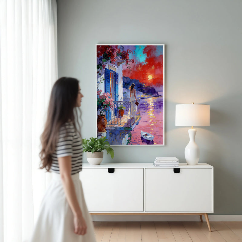 Artwork in Quiet Interior