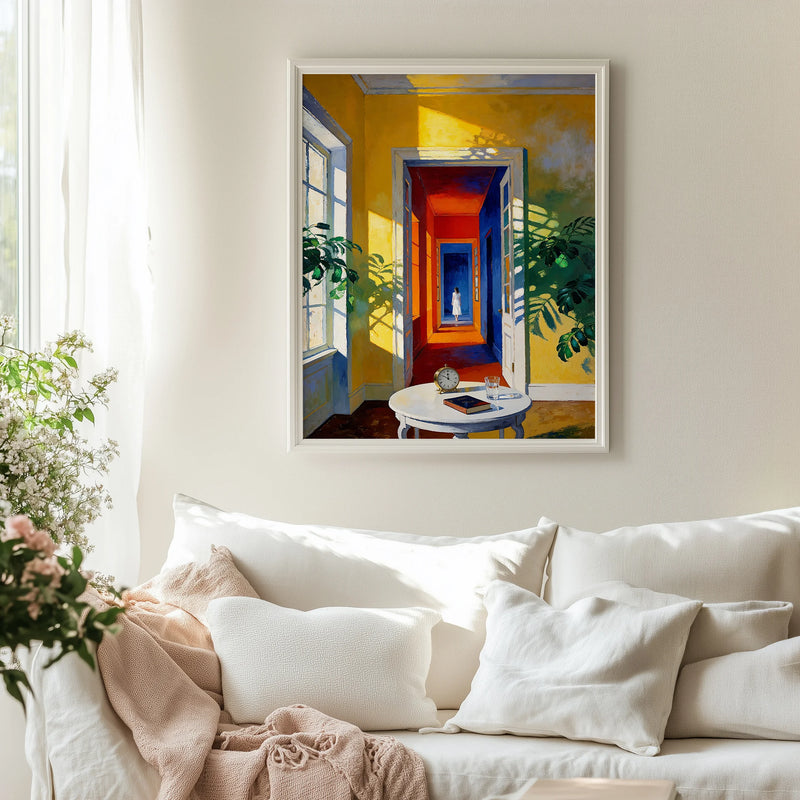 Artwork in Quiet Interior