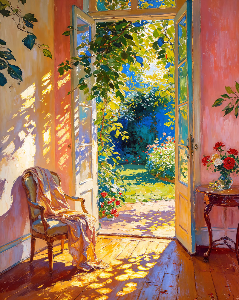 Garden of Light Fine Art Print Detail