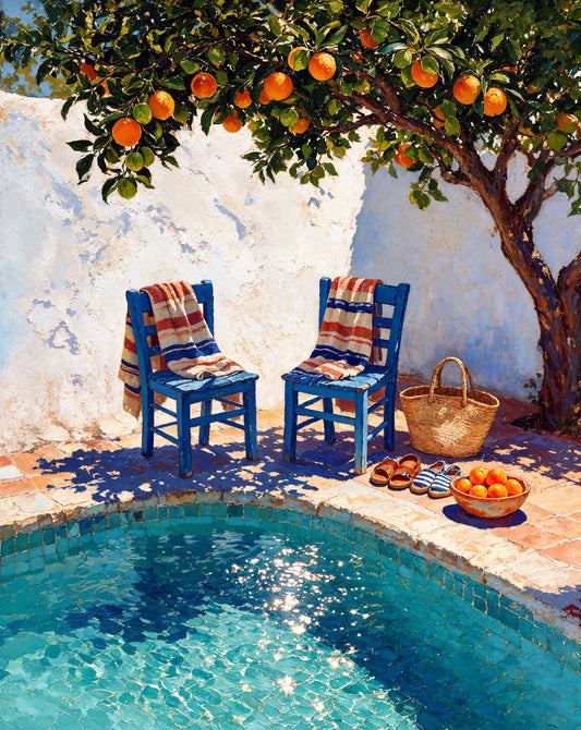 Under The Orange Trees