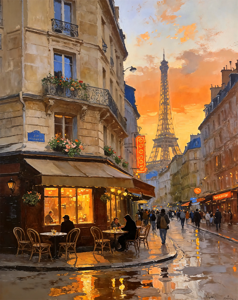 Pacifique Fine Art Print Detail